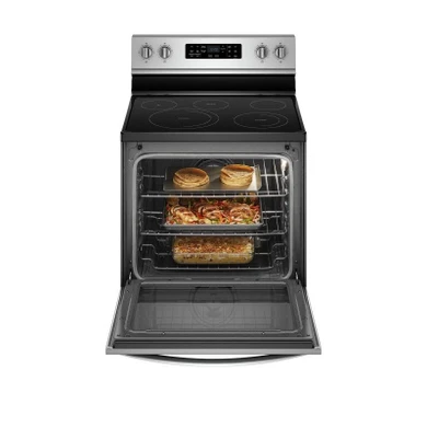 OPENBOX of Whirlpool® 6.4 Cu. Ft. Freestanding Electric Range with Frozen Bake™ Technology YWFE775H0HZ