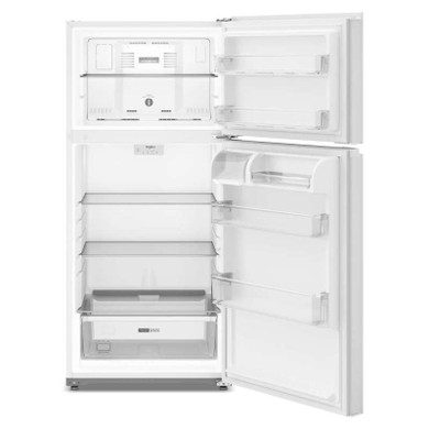 Whirlpool® 28-inch Wide Top Freezer Refrigerator with Total Coverage Cooling- 14 Cu. Ft. WRTX3314TW