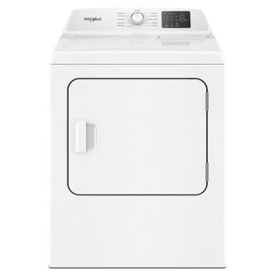 OPEN BOX Whirlpool® 7.0 cu. ft. Electric Dryer with Adaptive Dry - Vented Top Load Matching YWED4105SW