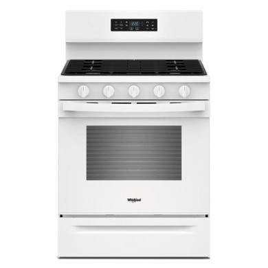 Open Box  Whirlpool® 30-inch Gas Range with Air Cooking Technology WFGS5730SW
