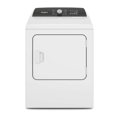 Open Box Whirlpool® 7.0 Cu. Ft. Top Load Electric Moisture Sensing Dryer with Steam YWED5050LW