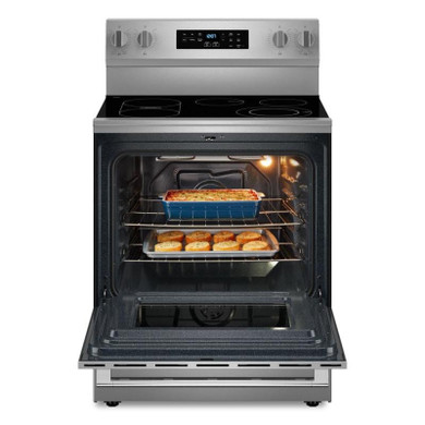 OPEN BOX Maytag® 30-Inch Convection Electric Range With No Preheat Air Fry and Air Baking - 5.3 Cu. Ft. YMFES6030RZ