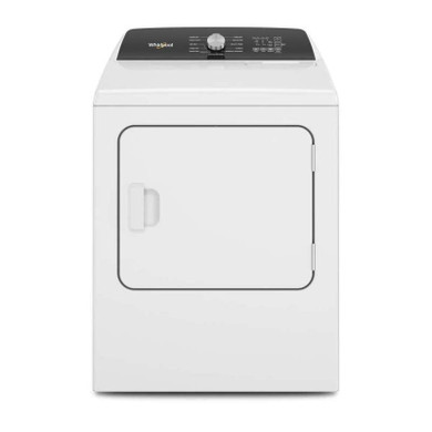 Open Box Whirlpool® 7.0 Cu. Ft. Top Load Electric Moisture Sensing Dryer with Steam YWED5050LW