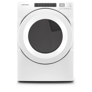 OPEN BOX Amana® 7.4 cu. ft. Front Load Electric Dryer with Moisture Sensors YNED5800HW