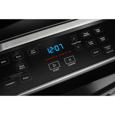4.8 Cu. Ft. Whirlpool® Electric Range with Frozen Bake™ Technology YWEE515S0LS