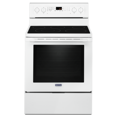 Maytag® 30-INCH WIDE ELECTRIC RANGE WITH TRUE CONVECTION AND POWER PREHEAT - 6.4 CU. FT. YMER8800FW