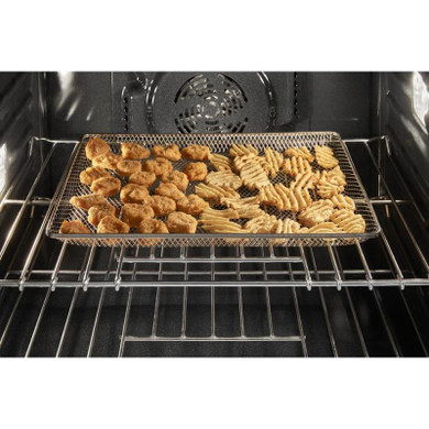 Maytag® 30-inch Double Wall Oven with Air Fry and Basket - 10 cu. ft. MOED6030LZ