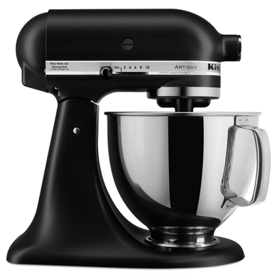 Kitchenaid® Artisan® Series 5 Quart Tilt-Head Stand Mixer KSM150PSBM