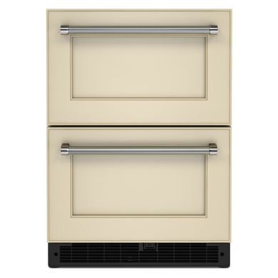 Kitchenaid® 24" Panel-Ready Undercounter Double-Drawer Refrigerator KUDR204KPA