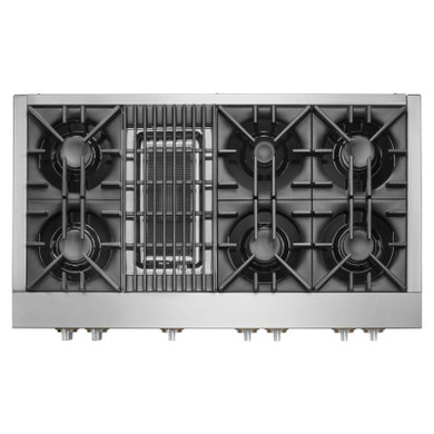 Jennair® 48" RISE™ Gas Professional-Style Range with Infrared Grill JGRP648HL