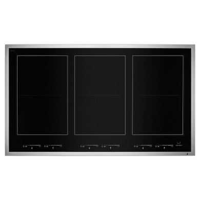 Jennair® 36" Lustre Stainless Induction Flex Cooktop JIC4736HS