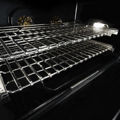 Jennair® 48" NOIR™ Gas Professional-Style Range with Chrome-Infused Griddle and Infrared Grill JGRP748HM