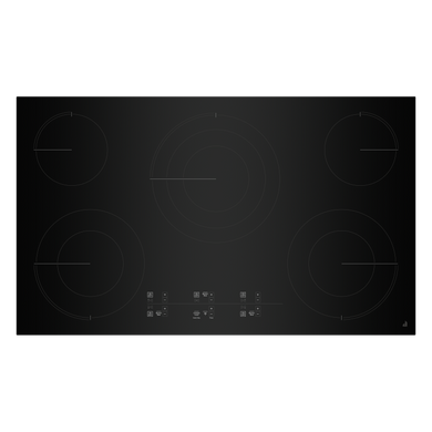 Jennair® Oblivion 36" Electric Radiant Cooktop with Emotive Controls JEC4536KB