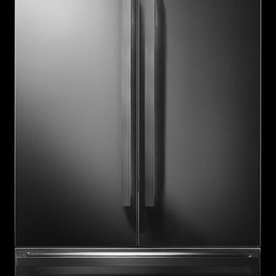 Jennair® Noir™ 42" (106.7 cm) Fully Integrated Built-In French Door Refrigerator Panel-Kit JBFFS42NHM