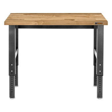 Gladiator® 4' (121.9 cm) Wide Adjustable Height Hardwood Workbench GAWB04HWEG