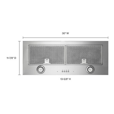 30" Custom Hood Liner UVL5430JSS