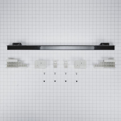 30" Wall Range Flush Installation Trim Kit, Black W10752688