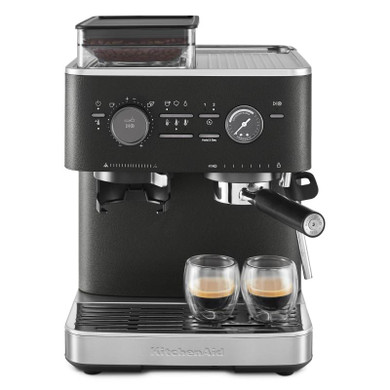 KitchenAid.ca Exclusive Colour - Semi Automatic Espresso Machine with Burr Grinder KES6551BK