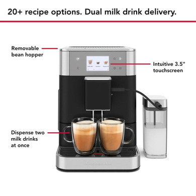 Kitchenaid® Fully Automatic Espresso Machine KF7 KES8557BK