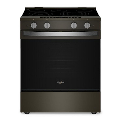 Whirlpool® 30-inch Smart Slide in Electric Range with Air Cooking Technology, No Preheat Air Fry, WipeClean™ Coating, Steam/Self Clean and High Speed Preheat YWSES7530RV