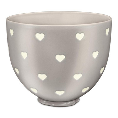 Kitchenaid® 5 Quart Layered Hearts Ceramic Bowl KSM2CB5CH