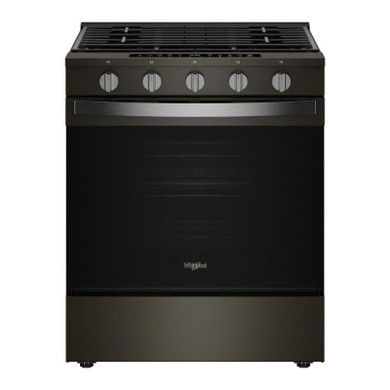 Whirlpool® 30-inch Smart Slide In Gas Range with True Convection, No Preheat Air Fry, Steam/Self Clean and High Speed Preheat WSGS7530RV
