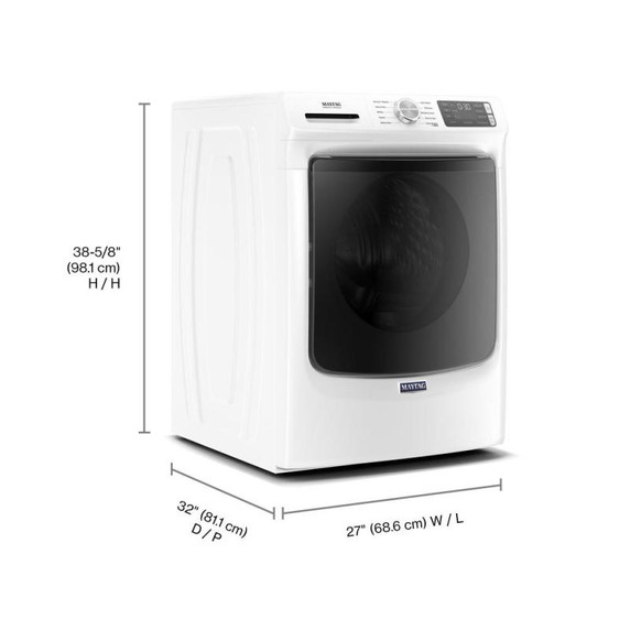 Maytag® Front Load Washer with Extra Power and 12-Hr Fresh Spin™ option - 5.2 cu. ft. MHW5630HW