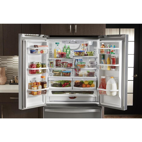 36-inch Wide French Door Refrigerator with Water Dispenser - 25 cu. ft. WRF535SWHZ
