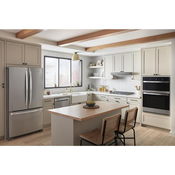 36-inch Wide French Door Refrigerator with Water Dispenser - 25 cu. ft. WRF535SWHZ