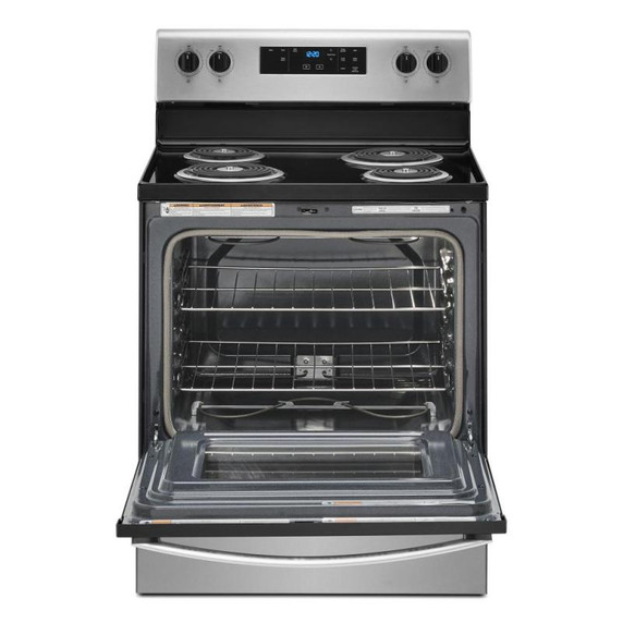 4.8 cu. ft. Whirlpool® electric range with Keep Warm setting YWFC315S0JS