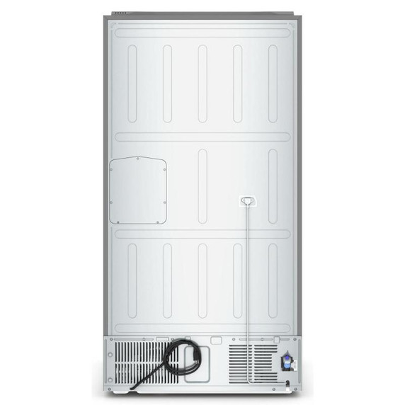 Kitchenaid® 19.4 cu. ft. 36-inch wide Counter-Depth 4-Door Refrigerator with PrintShield™ Finish KRQC506MPS