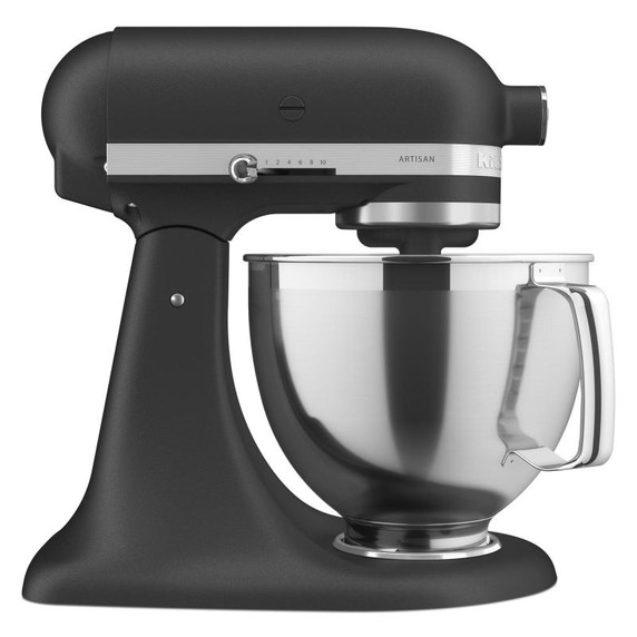 Kitchenaid® Artisan® Series Tilt-Head Stand Mixer with Premium Accessory Pack KSM195PSBK