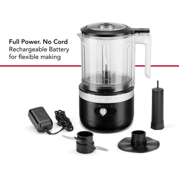 Kitchenaid® 5 Cup Cordless Food Chopper KFCB519BM