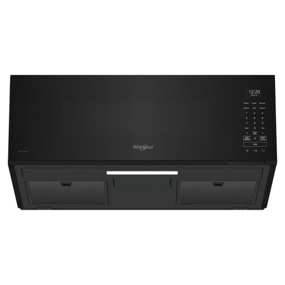 Whirlpool® 1.1 cu. ft. Smart Low Profile Microwave Hood Combination with 450 CRM 4-Speed Venting YWMML5530RB