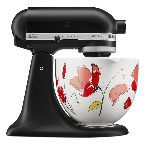 Kitchenaid® Artisan® Series 5 Quart Tilt-Head Stand Mixer KSM150PSBM