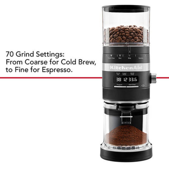 Kitchenaid® Burr Coffee Grinder KCG8433BM