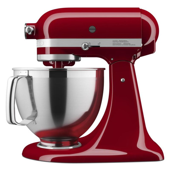 Kitchenaid® Artisan® Series Tilt-Head Stand Mixer with Premium Accessory Pack KSM195PSER