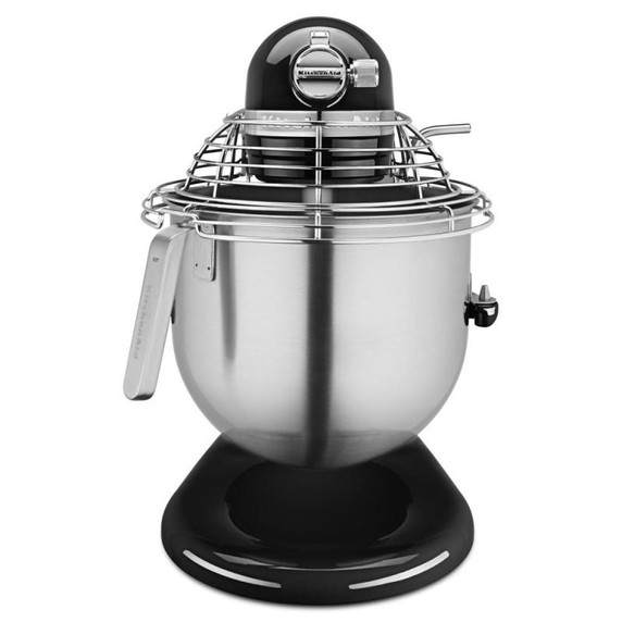 Kitchenaid® NSF Certified® Commercial Series 8-Qt Bowl Lift Stand Mixer with Stainless Steel Bowl Guard KSMC895OB