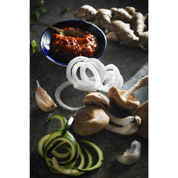 Kitchenaid® 5 Blade Spiralizer with Peel, Core and Slice KSM1APC Kitchenaid® 5 Blade Spiralizer with Peel, Core and Slice KSM1APC