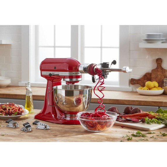 Kitchenaid® 5 Blade Spiralizer with Peel, Core and Slice KSM1APC Kitchenaid® 5 Blade Spiralizer with Peel, Core and Slice KSM1APC