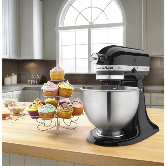 Kitchenaid® Classic Series 4.5-Quart Tilt-Head Stand Mixer K45SSOB Kitchenaid® Classic Series 4.5-Quart Tilt-Head Stand Mixer K45SSOB