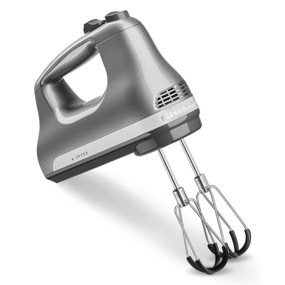 Kitchenaid® 6 Speed Hand Mixer with Flex Edge Beaters KHM6118CU