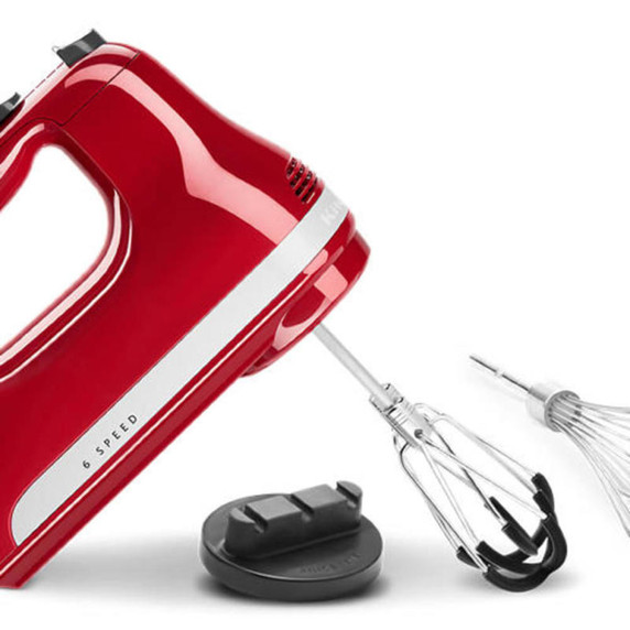Kitchenaid® 6 Speed Hand Mixer with Flex Edge Beaters KHM6118CU