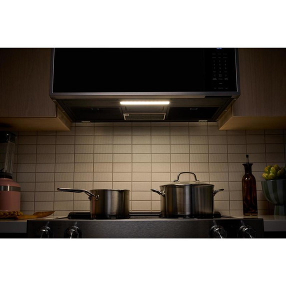 Kitchenaid® Smart Low Profile Microwave Hood Combination with Dual Fan Ventilation YKMML550RPS