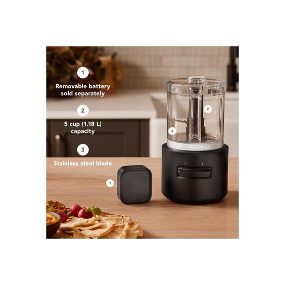 KitchenAid Go™ Cordless Citrus Juicer - battery included KCJR161BM