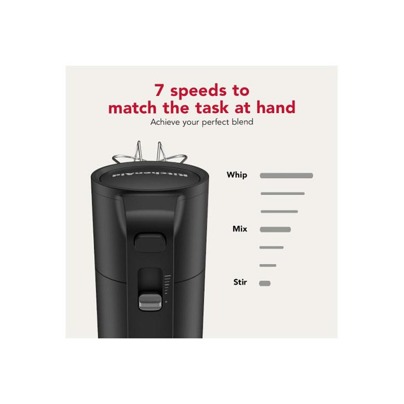KitchenAid Go™ Cordless Hand Mixer - battery sold separately KHMR700BM