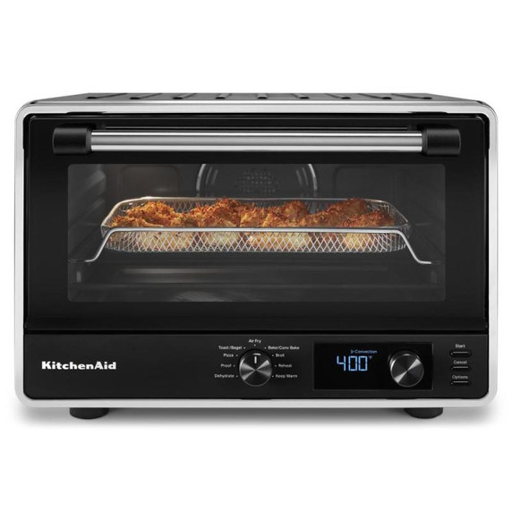 Kitchenaid® Digital Countertop Oven with Pizza and Air Fry KCO128BM
