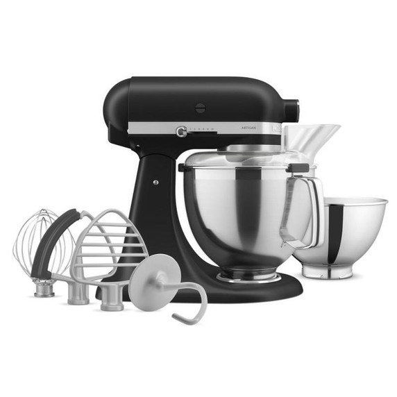 Kitchenaid® Artisan® Series Tilt-Head Stand Mixer with Premium Accessory Pack KSM195PSBM Kitchenaid® Artisan® Series Tilt-Head Stand Mixer with Premium Accessory Pack KSM195PSBM