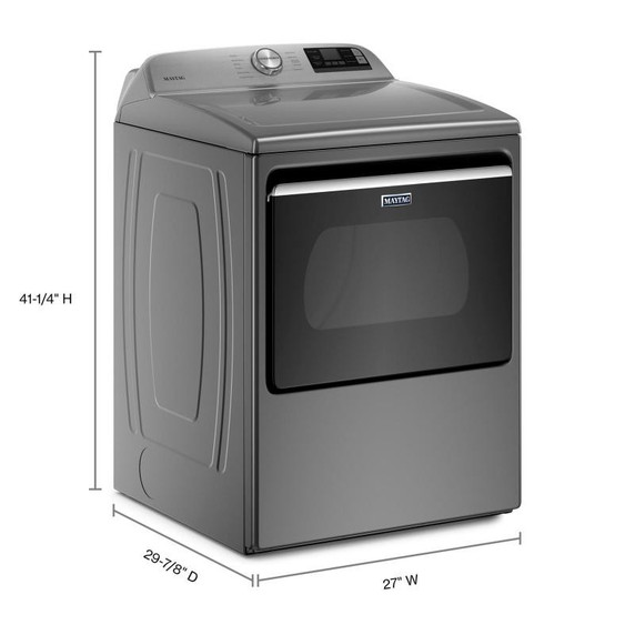 OPEN BOX of Maytag® Smart Top Load Electric Dryer with Extra Power Button - 7.4 cu. ft. YMED6230HC_MD3701337