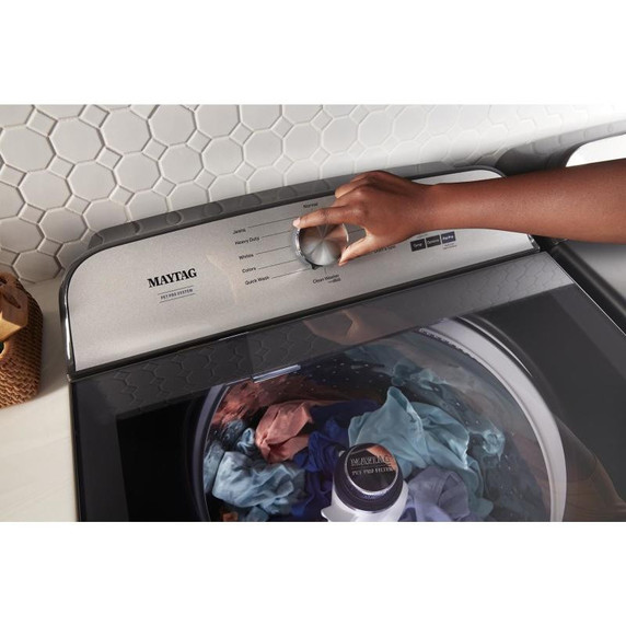 OPEN BOX of Maytag® Pet Pro Top Load Washer - 5.4 cu. ft. IEC MVW6500MBK_CD3000009